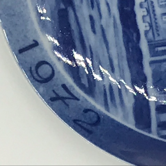 🎄🎁 Vintage German Christmas Collector’s Plate - 1972 by Baco - Picture 2 of 4